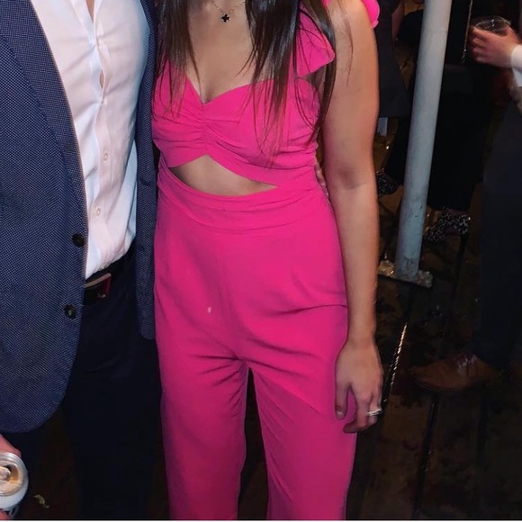 Lovers + Friends Knox Jumpsuit pink small - Picture 4 of 5